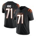 Parkc C.Bengals #71 Amarius Mims Player Black Vapor Untouchable Limited Home Game Stitched Jerseys