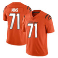 Parkc C.Bengals #71 Amarius Mims Player Orange Vapor Untouchable Limited Home Game Stitched Jerseys