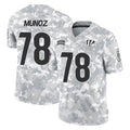 Parkc C.Bengals #78 Anthony Munoz Player Arctic Camo Salute to Service Limited Stitched Jerseys