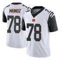 Parkc C.Bengals #78 Anthony Munoz Player White Color Rush Vapor Untouchable Limted Home Game Stitched Jerseys