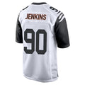 Parkc C.Bengals #90 Kris Jenkins Jr Player White Alternate Home Game Stitched Jerseys
