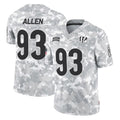 Parkc C.Bengals #93 Jonathan Allen Player Arctic Camo Salute to Service Limited Stitched Jerseys