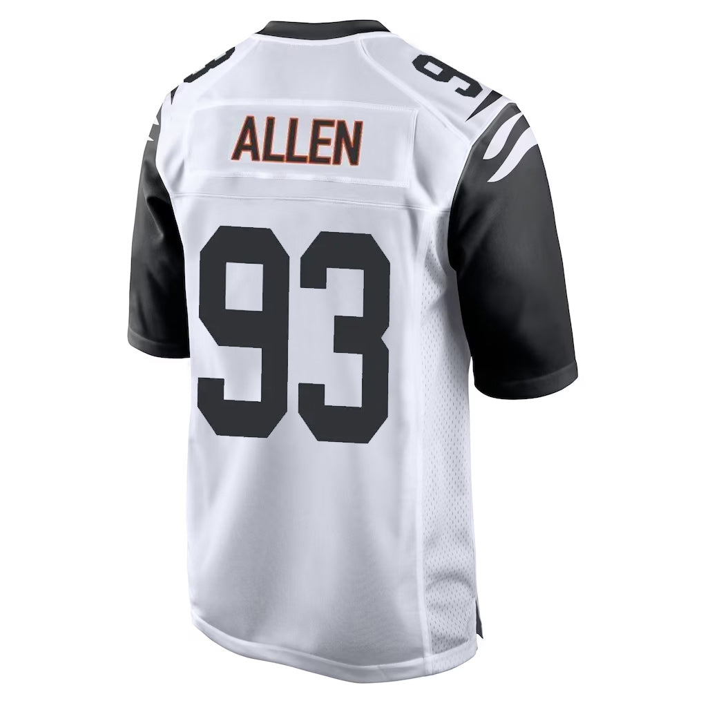 Parkc C.Bengals #93 Jonathan Allen Player White Alternate Home Game Stitched Jerseys