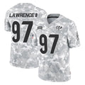 Parkc C.Bengals #97 Dexter Lawrence II Player Arctic Camo Salute to Service Limited Stitched Jerseys
