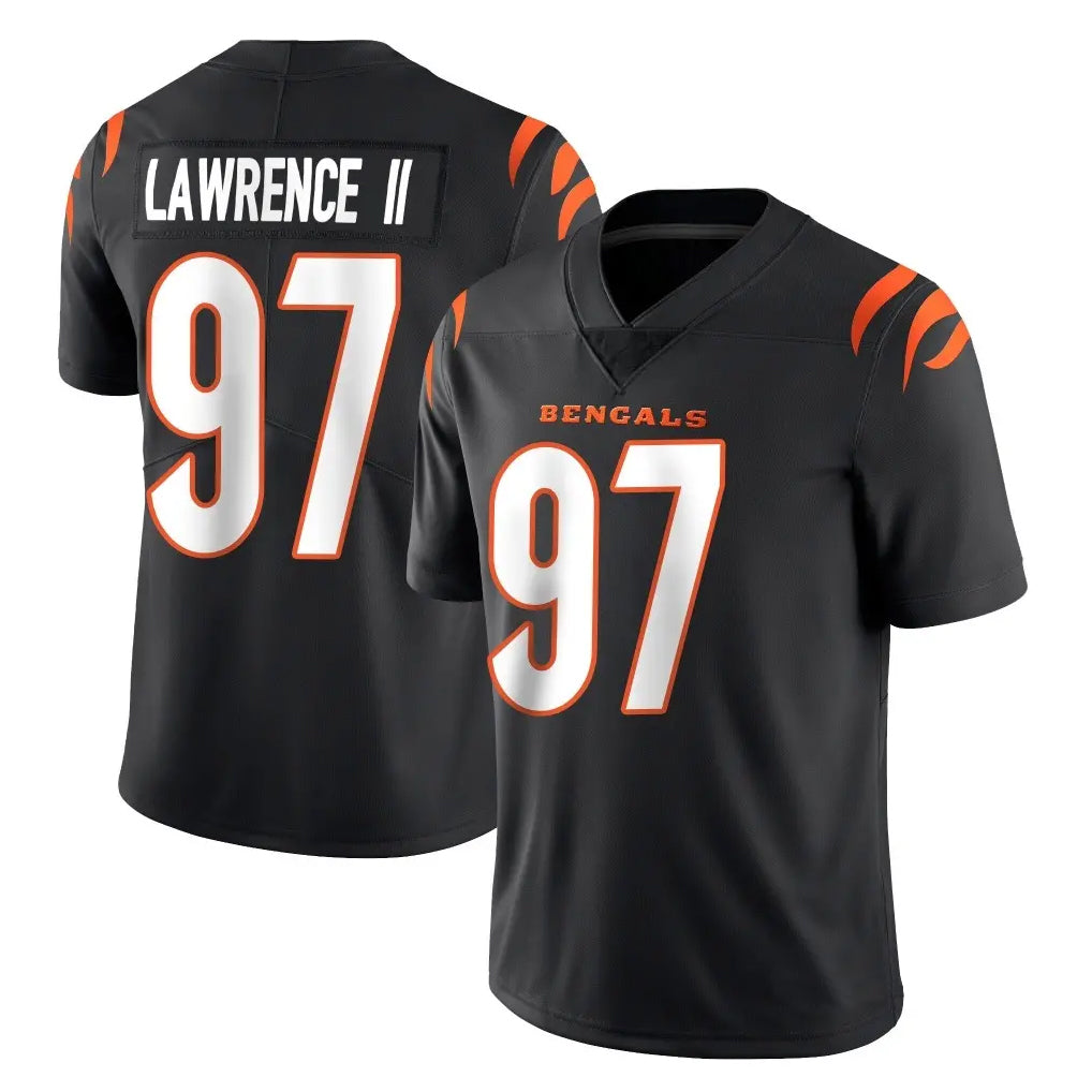Parkc C.Bengals #97 Dexter Lawrence II Player Black Vapor Untouchable Limited Home Game Stitched Jerseys