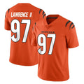 Parkc C.Bengals #97 Dexter Lawrence II Player Orange Vapor Untouchable Limited Home Game Stitched Jerseys