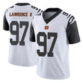 Parkc C.Bengals #97 Dexter Lawrence II Player White Color Rush Vapor Untouchable Limted Home Game Stitched Jerseys