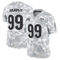 Parkc C.Bengals #99 Myles Murphy Player Arctic Camo Salute to Service Limited Stitched Jerseys