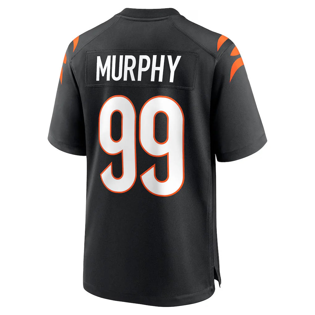 Parkc C.Bengals #99 Myles Murphy Player Black Home Game Stitched Jerseys