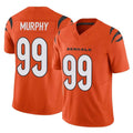 Parkc C.Bengals #99 Myles Murphy Player Orange Vapor F.U.S.E. Limited Home Game Stitched Jerseys