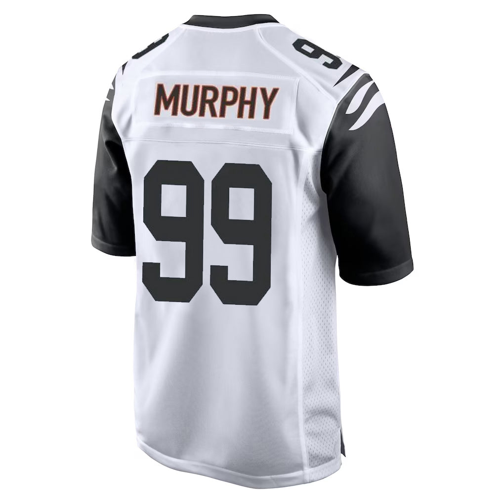 Parkc C.Bengals #99 Myles Murphy Player White Alternate Home Game Stitched Jerseys