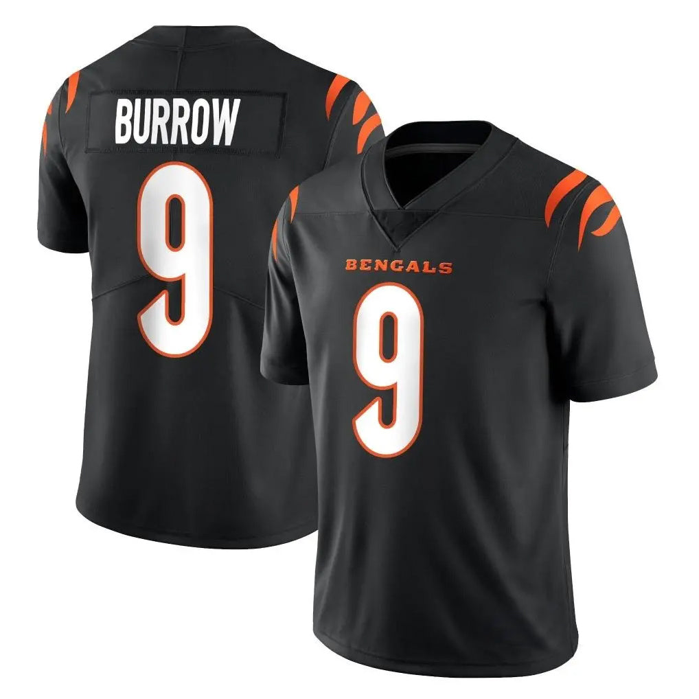 Parkc C.Bengals #9 Joe Burrow Player Black Vapor Untouchable Limited Home Game Stitched Jerseys