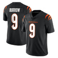 Parkc C.Bengals #9 Joe Burrow Player Black Vapor Untouchable Limited Home Game Stitched Jerseys
