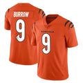 Parkc C.Bengals #9 Joe Burrow Player Orange Vapor Untouchable Limited Home Game Stitched Jerseys