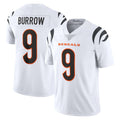 Parkc C.Bengals #9 Joe Burrow Player White Vapor Untouchable Limited Home Game Stitched Jerseys