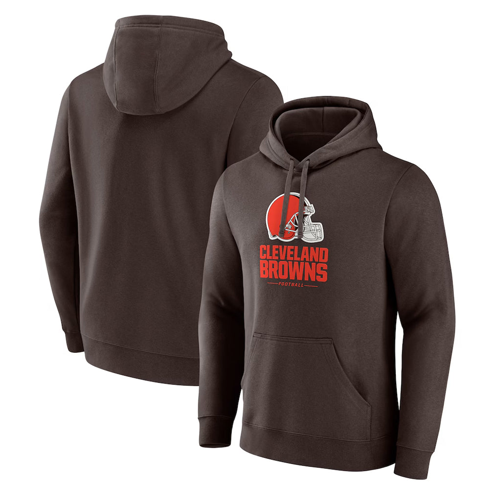 Parkc C.Browns Brown Primetime Lockup Pullover Hoodie Blank Player Stitched Jerseys