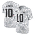 Parkc C.Browns #10 Quinshon Judkins Player Arctic Camo Salute to Service Limited Home Game Stitched Jerseys