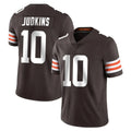 Parkc C.Browns #10 Quinshon Judkins Player Brown Color Vapor Untouchable Limited Home Game Stitched Jerseys