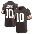 Parkc C.Browns #10 Quinshon Judkins Player Brown Home Game Stitched Jerseys