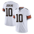 Parkc C.Browns #10 Quinshon Judkins Player White Vapor Untouchable Limited Home Game Stitched Jerseys