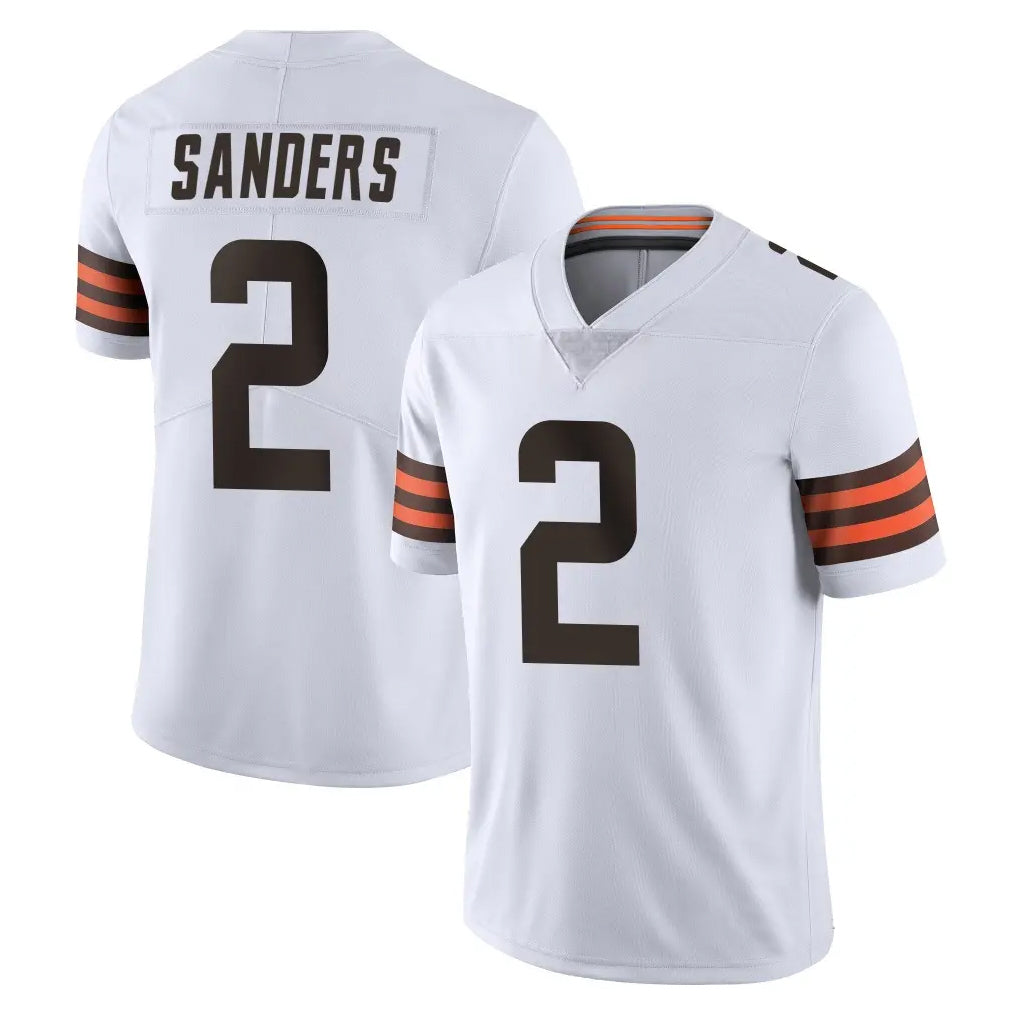 Parkc C.Browns #2 Shedeur Sanders Player White Vapor Untouchable Limited Home Game Stitched Jerseys