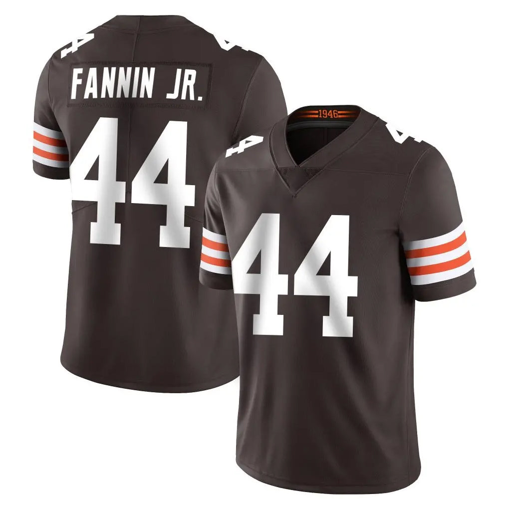Parkc C.Browns #44 Harold Fannin Jr. Player Brown Color Vapor Untouchable Limited Home Game Stitched Jerseys