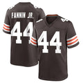 Parkc C.Browns #44 Harold Fannin Jr. Player Brown Home Game Stitched Jerseys