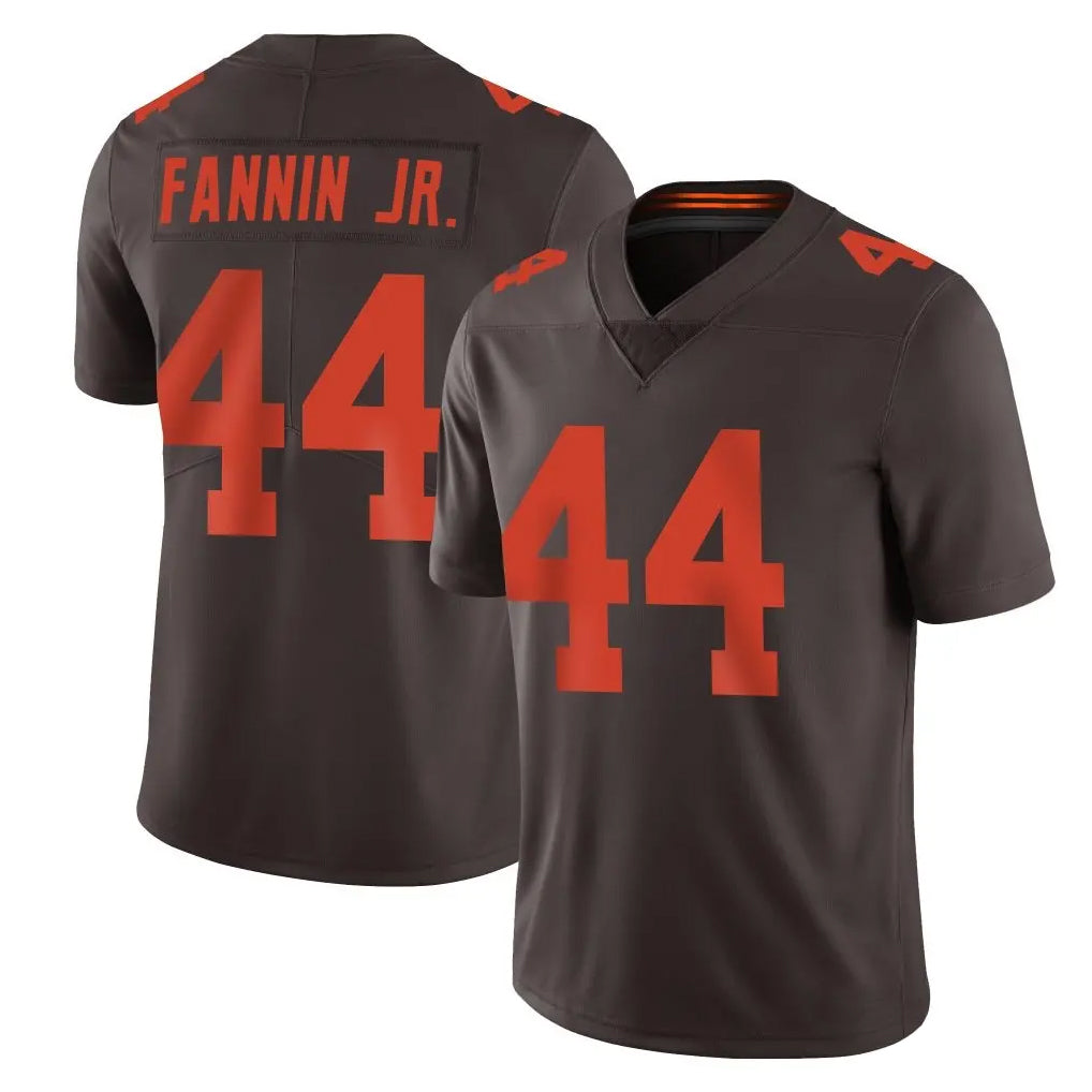 Parkc C.Browns #44 Harold Fannin Jr. Player Browns Color Rush Limited Home Game Stitched Jerseys