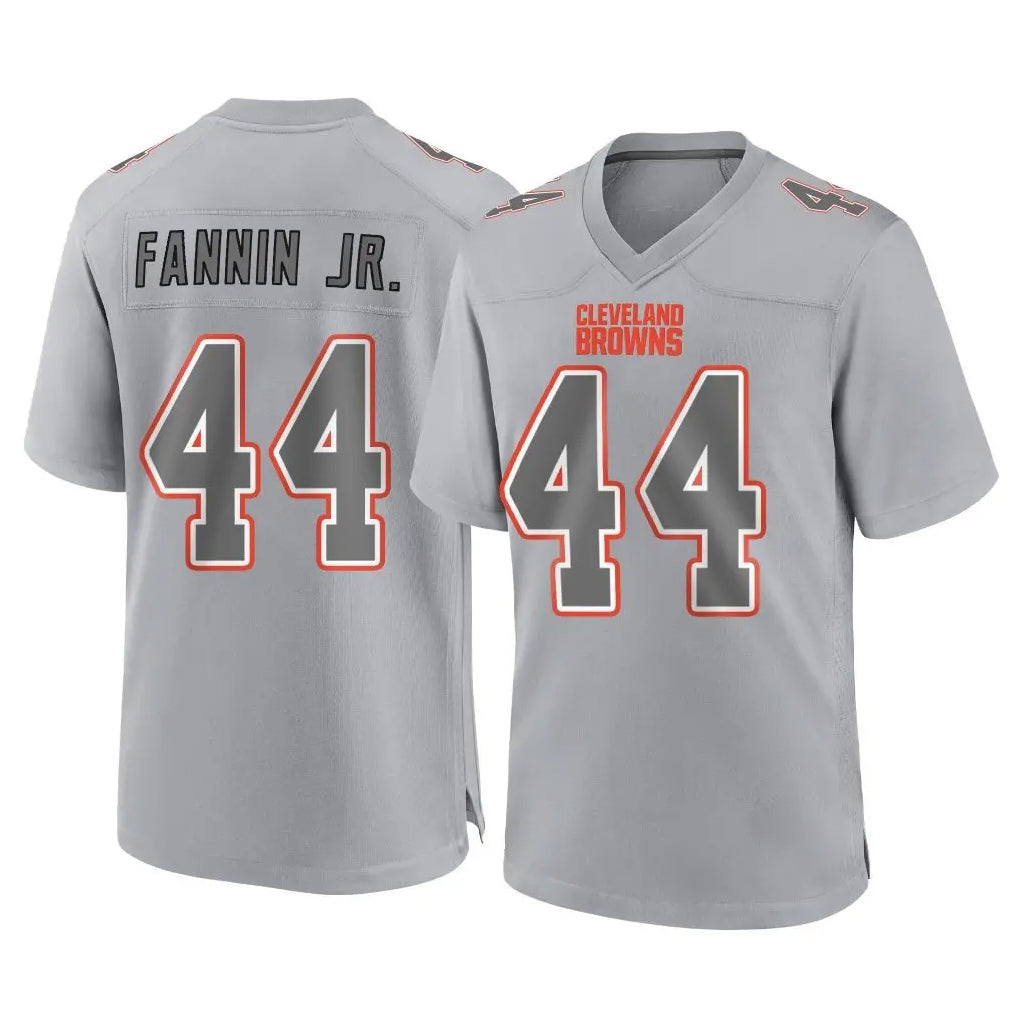 Parkc C.Browns #44 Harold Fannin Jr. Player Gray Atmosphere Fashion Game Stitched Jerseys