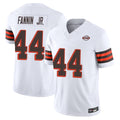 Parkc C.Browns #44 Harold Fannin Jr. Player White Limited Vapor F.U.S.E. Alternate Game Stitched Jerseys