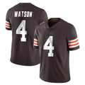 Parkc C.Browns #4 Deshaun Watson Player Brown Color Vapor Untouchable Limited Home Game Stitched Jerseys