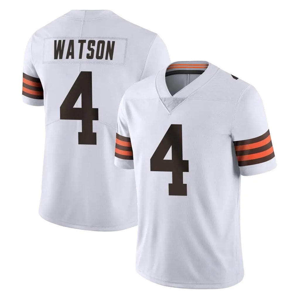 Parkc C.Browns #4 Deshaun Watson Player White Vapor Untouchable Limited Home Game Stitched Jerseys