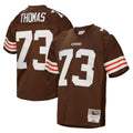 Parkc C.Browns #73 Joe Thomas Player Brown Mitchell & Ness 1963 Throwback Stitched Jerseys