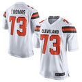 Parkc C.Browns #73 Joe Thomas Player White Limited Home Game Stitched Jerseys
