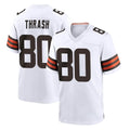 Parkc C.Browns #80 Jamari Thrash Player White Home Game Stitched Jerseys