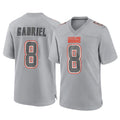 Parkc C.Browns #8 Dillon Gabriel Player Gray Atmosphere Fashion Game Stitched Jerseys