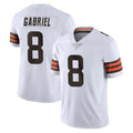 Parkc C.Browns #8 Dillon Gabriel Player White Vapor Untouchable Limited Home Game Stitched Jerseys