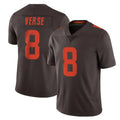 Parkc C.Browns #8 Jared Verse Player Browns Color Rush Limited Home Game Stitched Jerseys