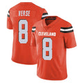 Parkc C.Browns #8 Jared Verse Player Orange Alternate Vapor Untouchable Limited Home Game Stitched Jerseys