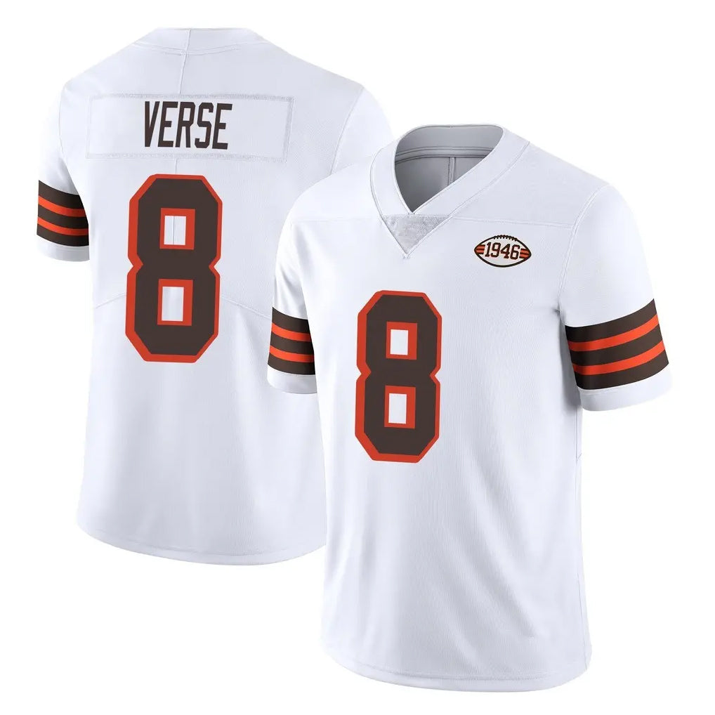 Parkc C.Browns #8 Jared Verse Player White Limited  Vapor 1946 Collection Alternate Game Stitched Jerseys