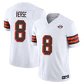 Parkc C.Browns #8 Jared Verse Player White Limited Vapor F.U.S.E. Alternate Game Stitched Jerseys