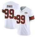 Parkc C.Browns #99 Julian Okwara Player White Limited  Vapor 1946 Collection Alternate Game Stitched Jerseys