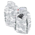 Parkc C.Panthers Arctic Camo Salute to Service Pullover Hoodies Limited Game Blank Player Stitched Jerseys