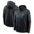 Parkc C.Panthers Black Salute to Service Pullover Hoodies Blank Player Stitched Jerseys