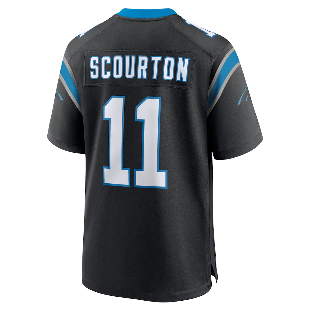 Parkc C.Panthers #11 Nic Scourton Player Black Home Game Stitched Jerseys