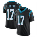Parkc C.Panthers #17 Xavier Legette Player Black Vapor Untouchable Limited Game Stitched Jerseys