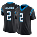 Parkc C.Panthers #2 Mike Jackson Player Black Vapor F.U.S.E. Limited Home Game Stitched Jerseys