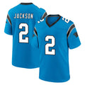 Parkc C.Panthers #2 Mike Jackson Player Blue Home Game Stitched Jerseys