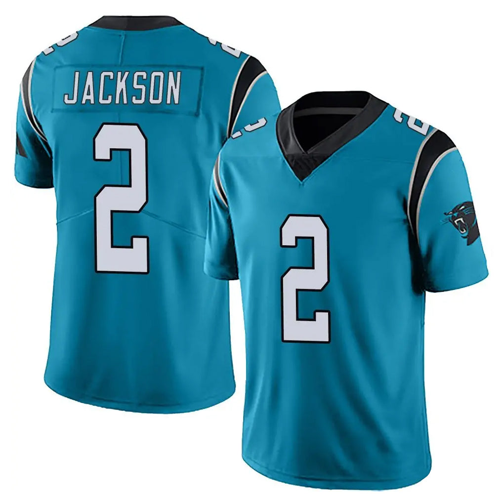 Parkc C.Panthers #2 Mike Jackson Player Blue Vapor Untouchable Limited Game Stitched Jerseys