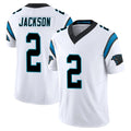 Parkc C.Panthers #2 Mike Jackson Player White Vapor F.U.S.E. Limited Home Game Stitched Jerseys